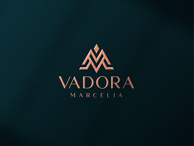 VADORA MARCELIA branding design flat graphic design icon illustration logo typography ui vector