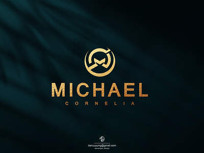 MICHAEL CORNELIA branding cm logo design flat graphic design icon illustration logo mc logo typography ui vector