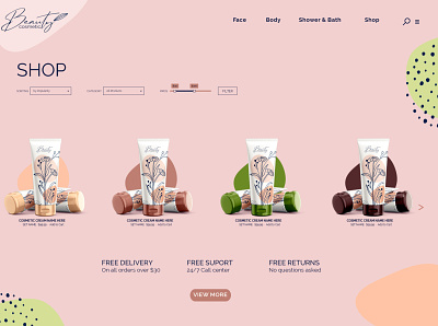 Website Shop adobe branding design graphic design illustration logo ui vector web website