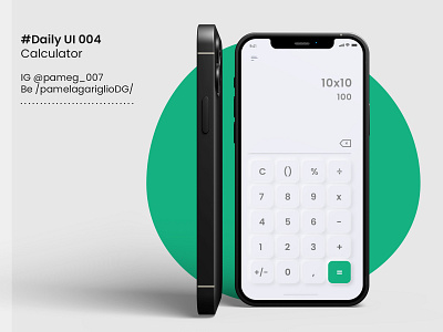 #DailyUI #004
Calculator