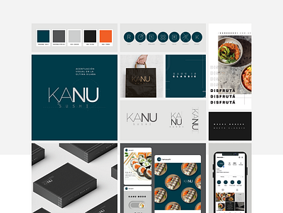 Branding Visual Identity Kanu adobe branding design graphic design identity logo
