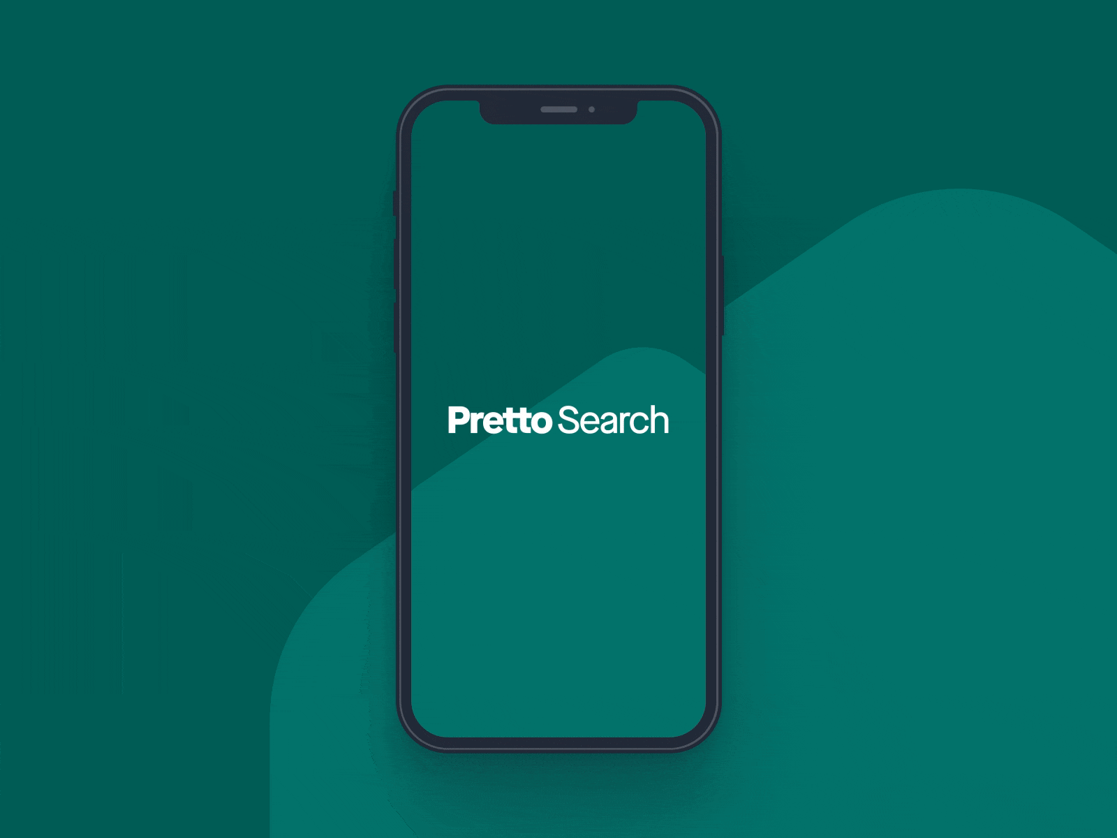 Pretto Search - Rebranding application branding design ui