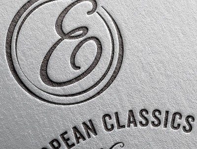 European Classics branding graphic design typography