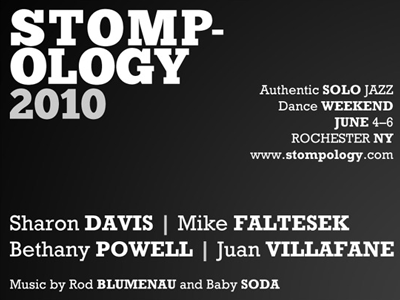 Stompology 2010 postcard (BW)