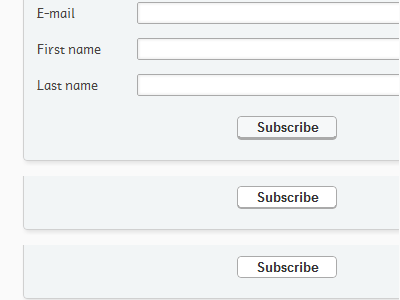 Subscribe Button button form