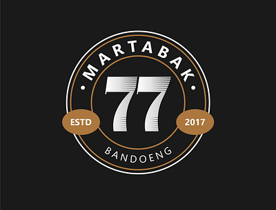 MARTABAK LOGO animation branding design graphic design illustration logo vintage vintage badge vintage logo