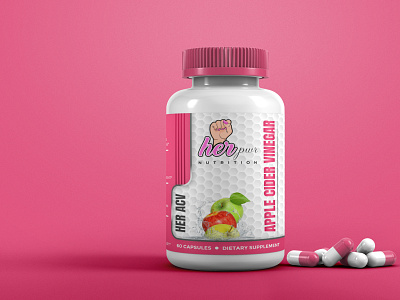 Supplement Label design