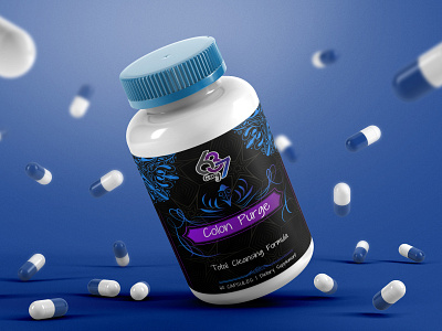 Supplement label design