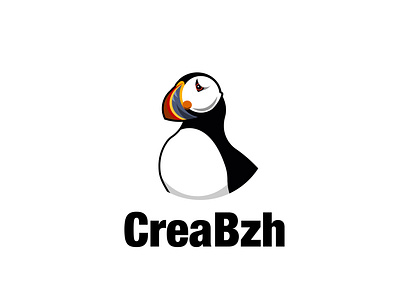 CreaBzh logo brand branding character character design design graphic design illustration illustrator logo vector