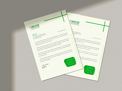 letterhead template design