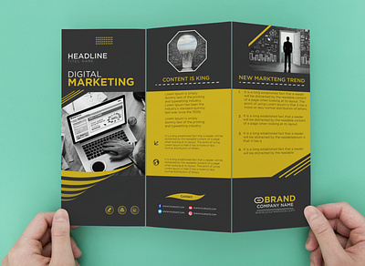 tri fold brochure design 2021 2021 best design best design creative design illustration new work professional simple tri fold brochure design