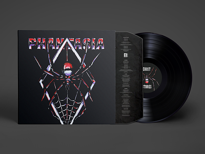 Phantasia — 'Ghost Stories' LP album artwork album design graphic design illustration music