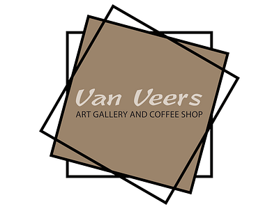 Van Veers Logo and Branding branding display logo madebyderprinz poster