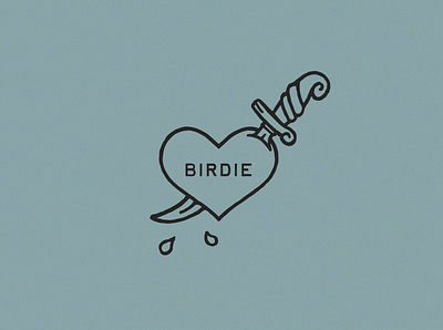 Birdie Typeface apparel brand identity branding design display font font design graphic design hand writing old type typegang typography vintage