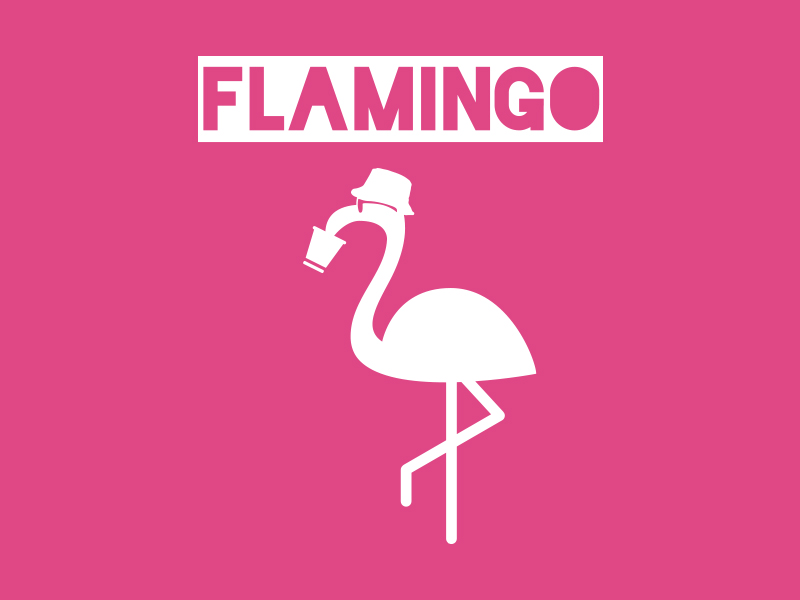 Flamingo Game Logo by Shawn Scott on Dribbble