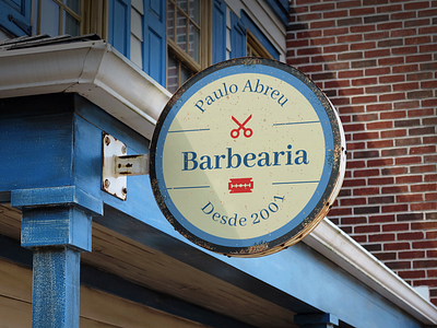 Logo Barbearia/Barbershop