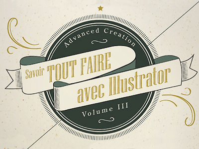 Illustrator vintage advanced creation illustrator logo magazine vector vintage