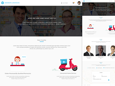 About us_ Medical web app dispensary medical pharmacy ui ux website