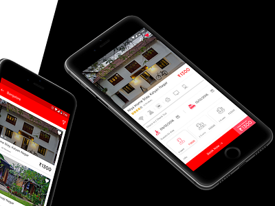 Homestay App_ Home stay list and Details page app design mobile ui ux