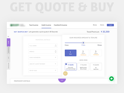 Get quote and buy ui ux website