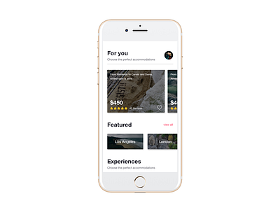 iOS11design concept for Travel app explore ios11 travel ui ux