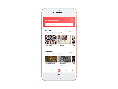 Carousell Home Page Redesign Concept