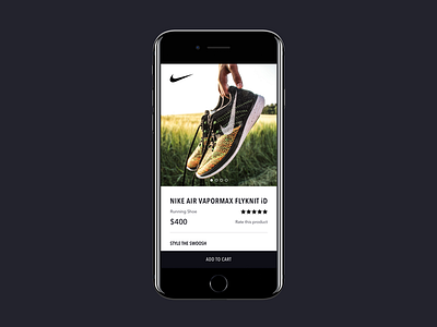 Nike Product Details Page_Concept Design