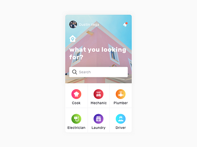 Personal assistant App design concept explore ios mobile app ui ux