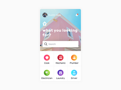 Personal assistant App design concept