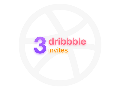 Dribbble invites dribbble invite dribblers invites invites giveaway