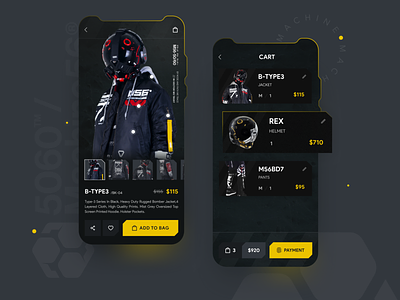 Machine56 - Responsive Fashion Website Concept