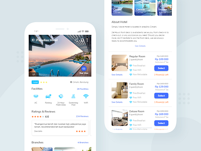 Travy App Hotel Details about blue book buy clean facilities hotel hotel app hotel booking hotel design light app modern review room room booking travel travel agency travel agent travel app white