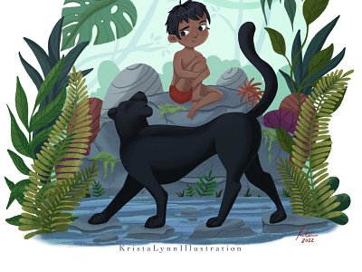 The Jungle Book book character design childrens book illustration kidlit picture books publishing