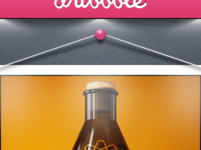 Dribbble iPhone App - 100% Crop