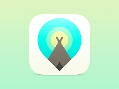 Teepee App Icon icon ios teepee