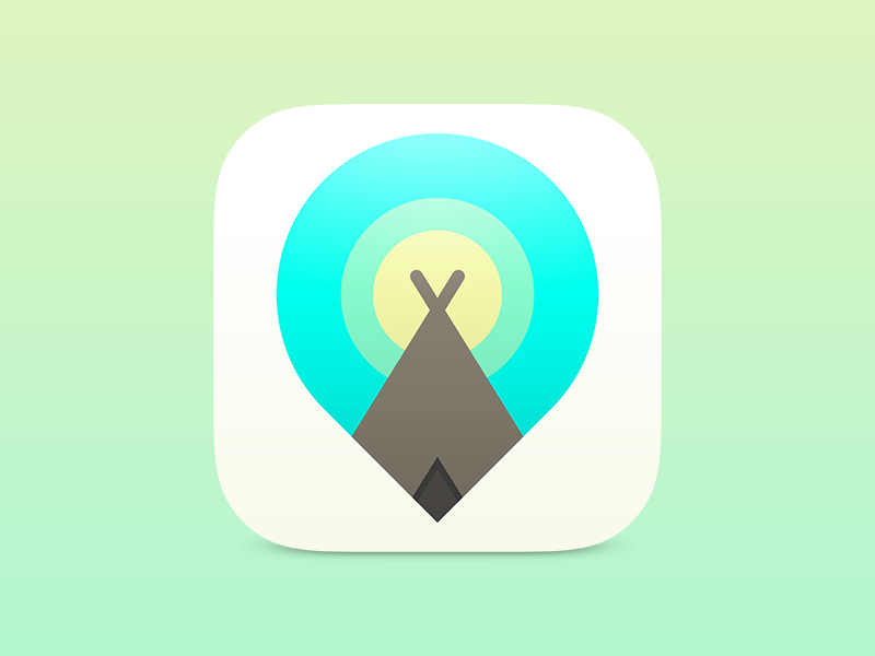 Teepee App Icon teepee icon ios