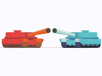 Tanks flat tanks vector