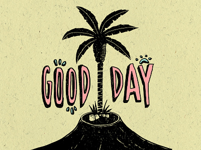 It's a good good day colors graphic design illustration texture