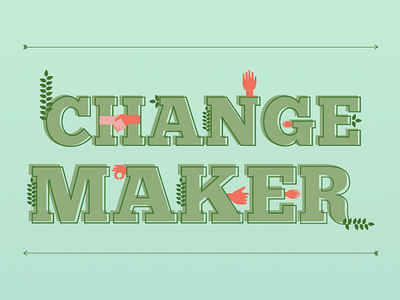 Change Maker change design icons interactive magazine ipad living maker sustainable
