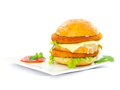 Chicken Burger burger cheese chicken food photo photography sri lanka