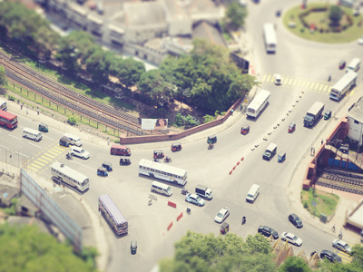 Tilt Shift Colombo colombo lego photography srilanka tilt shift traffic