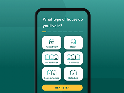 Energy saving app | onboarding app energy home icons onboarding onboarding ui smart home smart home app steps ui design