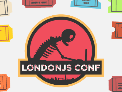 LondonJS Conf - Branding branding londonjsconf website