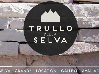 Trullo Della Selva - Branding and Web Design illustrator logo web design