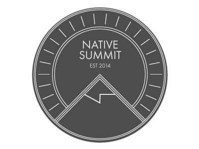 Native Summit Sticker Idea 1