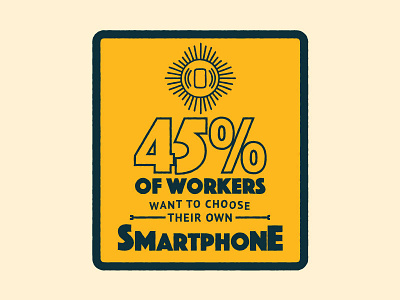 Smartphone Statistic - Rejected Design illustration typography