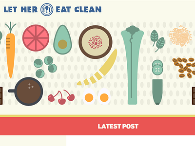 Let Her Eat Clean - Branding and Web Design