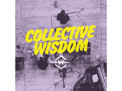 Collective Wisdom - Branding magazine personal podcast typography