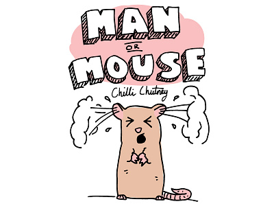 Man Or Mouse Illustration illustration