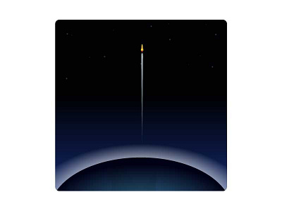 Space Icon app icon icon planet rocket space